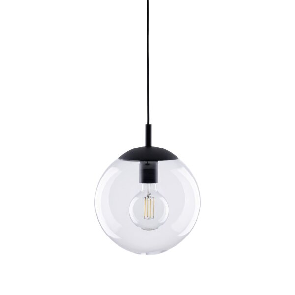 Suspension verre Ø 25 cm sphère H : max. 165 cm E27