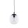 Suspension verre Ø 25 cm sphère H : max. 165 cm E27