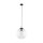 Lampe à suspendre en verre ronde Ø 35 cm H : max. 175 cm E27 Boule Abat-jour