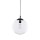 Lampe à suspendre en verre ronde Ø 35 cm H : max. 175 cm E27 Boule Abat-jour