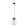 Lampe à suspendre en verre ronde Ø 35 cm H : max. 175 cm E27 Boule Abat-jour