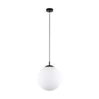 Lampe à suspendre Blanc Noir Ø 35 cm E27...