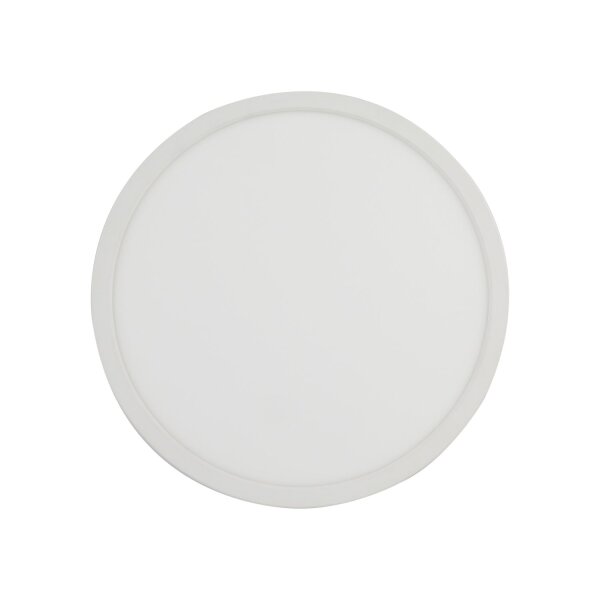 LED Deckenleuchte dimmbar IP54 40 cm rund Weiß 3 Lichtmodi