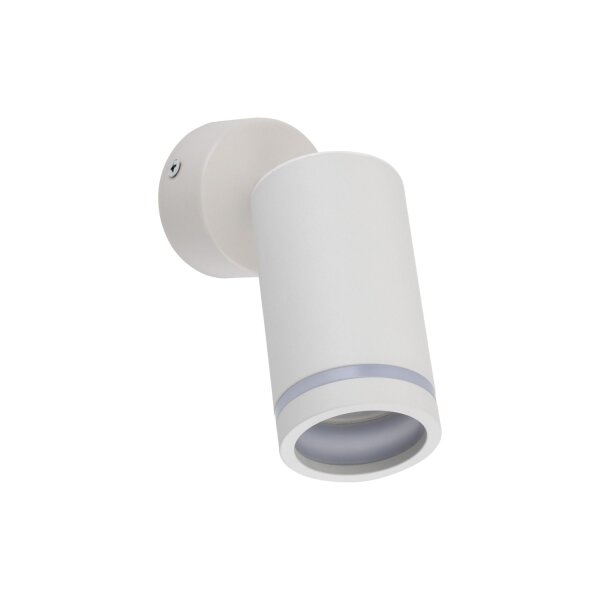 Deckenstrahler Weiß Ø 5,5 cm H: max. 13,5 cm GU10 Metall
