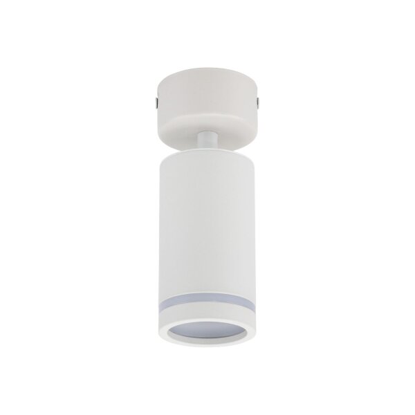 Deckenstrahler Weiß Ø 5,5 cm H: max. 13,5 cm GU10 Metall