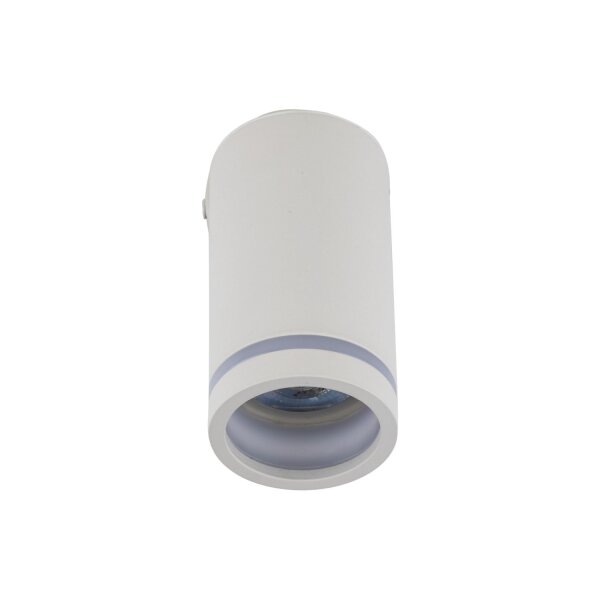 Deckenstrahler Weiß Ø 5,5 cm H: max. 13,5 cm GU10 Metall