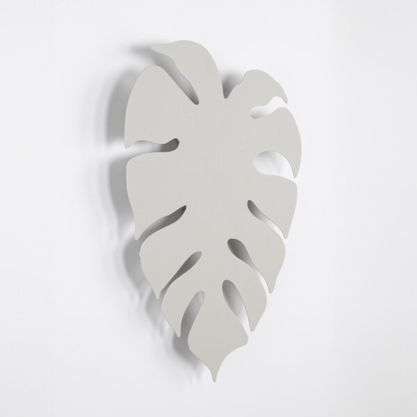 Wandleuchte Weiß indirektes Licht Metall H: 54 cm 4x G9 Blatt