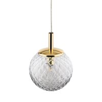 Lampe à suspendre verre Abat-jour sphérique...