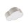Chambre denfant Lampe nuage Beige Blanc Lin L : 43 cm 2x E27