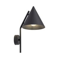 Applique Métal Noir H : 38 cm E27 Design Rétro