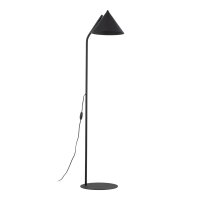 Stehlampe Schwarz Metall 145 cm klein E27 Retro CODY