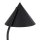 Lampadaire Noir Métal 145 cm petit E27 Rétro CODY