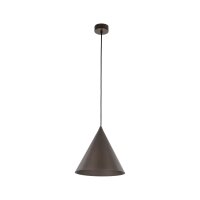 Lampe &agrave; suspendre m&eacute;tal brun H : max. 1,6 m...