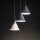 Lampe à suspendre Blanc Métal Ø 42 cm 3 flammes design rétro
