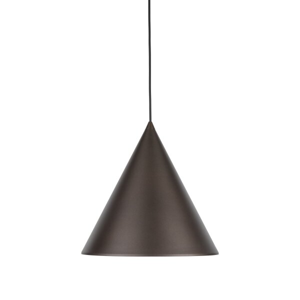 Hängeleuchte Metall Ø 32 cm Kegelschirm E27 Retro Design