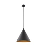 Schwarze Pendelleuchte Metall E27 Ø 32 cm H: max....