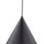 Suspension noire métal E27 Ø 32 cm H : max. 165 cm
