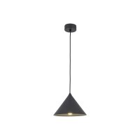 Hängelampe Schwarz rund Ø 21 cm E27 Retro...