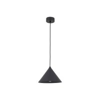 Hängelampe Schwarz rund Ø 21 cm E27 Retro...
