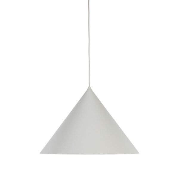 Hängelampe Metall Beige Ø 50 cm groß H: 1,7 m E27 CODY