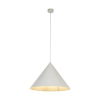 Lampe à suspendre métal beige Ø 50...