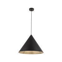 Lampe à suspendre métal noir Ø 50 cm...