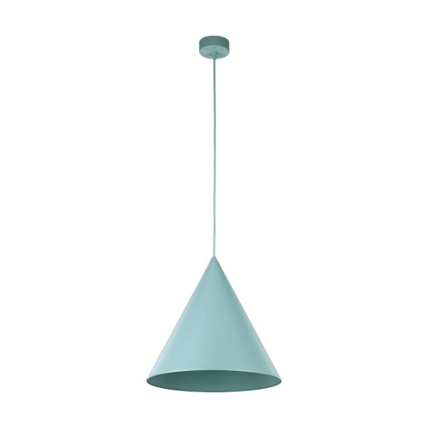 Lampe à suspendre métal Ø 32 cm H : max. 165 cm Menthe E27 Retro