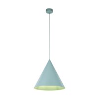 Hängelampe Metall Ø 32 cm H: max. 165 cm Mint...