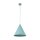 Lampe à suspendre métal Ø 32 cm H : max. 165 cm Menthe E27 Retro