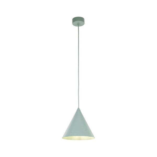 Hängelampe Metall Ø 19 cm H: max. 155 cm verstellbar E27 Mint