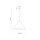 Lampe à suspendre métal menthe Ø 50 cm H : max 170 cm grand E27 Retro