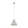 Hängelampe Metall Ø 25 cm H: max. 160 cm verstellbar Beige E27