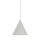 Hängelampe Metall Ø 25 cm H: max. 160 cm verstellbar Beige E27
