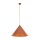 Suspension Retro Ø 50 cm H : max. 170 cm réglable E27 rouge