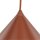 Suspension Retro Ø 50 cm H : max. 170 cm réglable E27 rouge