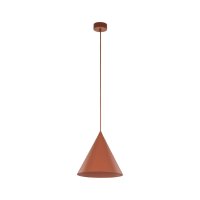 Lampe &agrave; suspendre m&eacute;tal rouge &Oslash; 25...