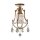 Lustre CANDELA 14 bronze antique Ø93cm 12xE14 baroque