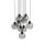 Pendelleuchte Rauchglas Metall H: max. 140 cm 9x E27