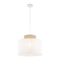 Pendelleuchte Stoff Jute E27 Ø 38 cm H: max. 1,7 m...