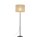 Lampadaire 165 cm Ø 50 cm Métal Jute E27 MARINUS