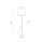 Lampadaire 165 cm Ø 50 cm Métal Jute E27 MARINUS