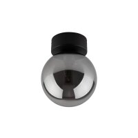 Plafonnier rond Ø 12 cm H : 15 cm petit verre...