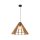 Hängeleuchte Holz E27 Ø 50 cm H: max. 160 cm verstellbar