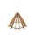 Hängeleuchte Holz E27 Ø 50 cm H: max. 160 cm verstellbar