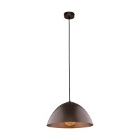 Suspension Métal Marron Ø 34 cm rond H :...