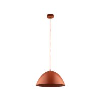 Suspension ronde &Oslash; 34 cm H : max. 165 cm Rouge...