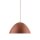 Lampe à suspendre métal Ø 50 cm réglable H : max. 170 cm rouge E27