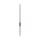 LED Wandlampe Metall Holz 108 cm hoch indirekt Schwarz 3000 K