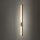 LED Wandlampe Metall Holz 108 cm hoch indirekt Schwarz 3000 K