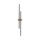 Applique LED 90 cm de haut lumière indirecte 3000 K métal bois